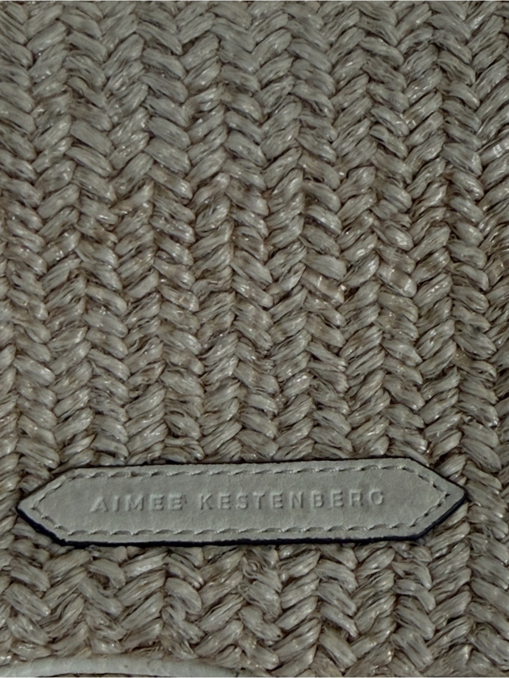Aimee Kestenberg Berlin Woven Leather Crossbody Bag EUC - Picture 6 of 7